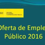 AGE: Oferta de Empleo Público 2016