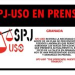 SPJ-USO Granada solicita actuación prioritaria urgente en las dependencias del Juzgado de Guardia de Granada