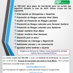 Cursos de formación FAC-USO 2017