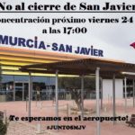 USO-AENA apoya las reivindicaciones de los trabajadores del aeropuerto de San Javier