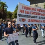 USO pide mejoras para fijos e interinos del Consorcio Provincial de Incendios de Badajoz