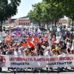 Los ciudadanos salen a la calle a decir STOP CETA