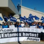 Acaip-USO da comienzo a las acampadas en los centros penitenciarios