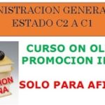 Abierta inscripción Curso On-line de promoción interna AGE C2 a C1