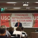 Celebrado el Congreso Extraordinario de USO-AENA