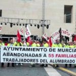 USO convoca huelga en el servicio de alumbrado del Ayuntamiento de Murcia