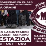 Servicio Ayuda Domicilio Bizkaia: Manifestación 11 de Mayo en Bilbao y nuevas jornadas de huelga