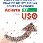 FAC-USO: Campaña contra el fraude de ley en las contrataciones