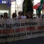 LSB-USO denuncia falta de voluntad por reconocer los derechos laborales de las trabajadoras del Servicio Ayuda Domicilio en Bizkaia