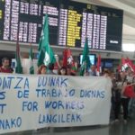 Esta semana comienza la negociación de trabajadores y aeropuerto de Bilbao para ampliar plantilla