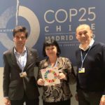 Encuentro de los dirigentes de la CSI y USO en la COP25