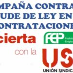 FAC-USO Informa: Información sobre el desarrollo de la campaña contra el Fraude de Ley