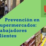 En supermercados, prevención de trabajadores y clientes para evitar contagios por covid-19