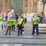 Protesta frente el SAS por las condiciones de la plantilla de urgencias