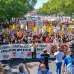 Más de 2.000 trabajadores exigen al Congreso soluciones contra el cierre de Nissan