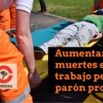 Bajan los accidentes de trabajo hasta mayo, pero aumenta la mortalidad laboral