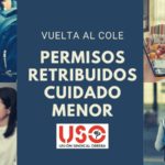 Vuelta al cole: USO reclama permisos retribuidos para cuidado de menor