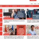 USO renueva su web confederal, más navegable y adaptada a dispositivos