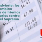 Los PGE cambian las condiciones de los trienios de los funcionarios saltándose al Supremo