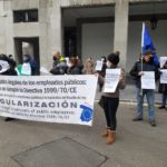 FAC-USO Asturias secunda las movilizaciones convocadas por los trabajadores interinos