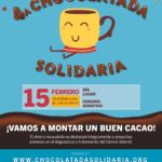 Chocolatada solidaria para la investigación del cáncer infantil