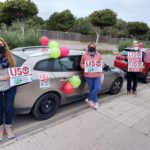 FAC-USO en la caravana de protesta por la fijeza del empleo público en fraude de ley en Baleares