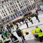 FAC-USO en la manifestación por la estabilidad en el empleo de las Administraciones Públicas en Asturias