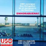 Exito electoral de FAC-USO en las elecciones sindicales del Aeropuerto de Santiago