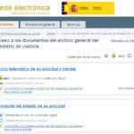 Creación de una segunda sede electrónica asociada al Ministerio de Justicia.