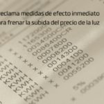 USO demanda políticas de efecto inmediato ante el precio de la luz