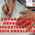 SPJ-USO denuncia que Andalucía es la única comunidad que no ha recuperado los recortes salariales de 2013 y 2014