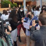Sanidad USO Andalucía se concentra contra las agresiones al personal sanitario