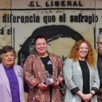 Sara García recibe el Premio Menina 2022 por su labor sindical