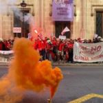 FAC-USO participa en las concentraciones de Bomberos del Consell de Palma de Mallorca