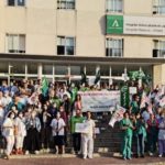 USO Sanidad se concentra en el Hospital Materno Infantil de Jerez de la Frontera