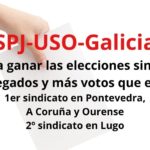 SPJ-USO vuelve a ganar las elecciones en Justicia de Galicia