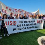 La USO Sanidad y Dependencia de Andalucía sigue apoyando la lucha contra la externalización y privatización encubierta de la lavandería en la zona franca de Cádiz.