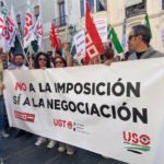 USO apoya la Concentración en el Ayuntamiento de Badajoz