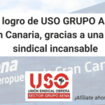 Importante Avance de USO Grupo AENA en el Aeropuerto de Gran Canaria