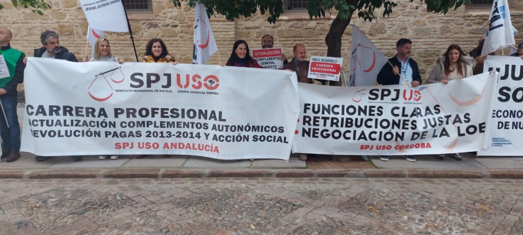 concentración SPJ-USO Andalucía