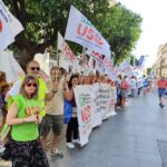 FAC-USO apoya la manifestación por los derechos laborales en las universidades públicas andaluzas