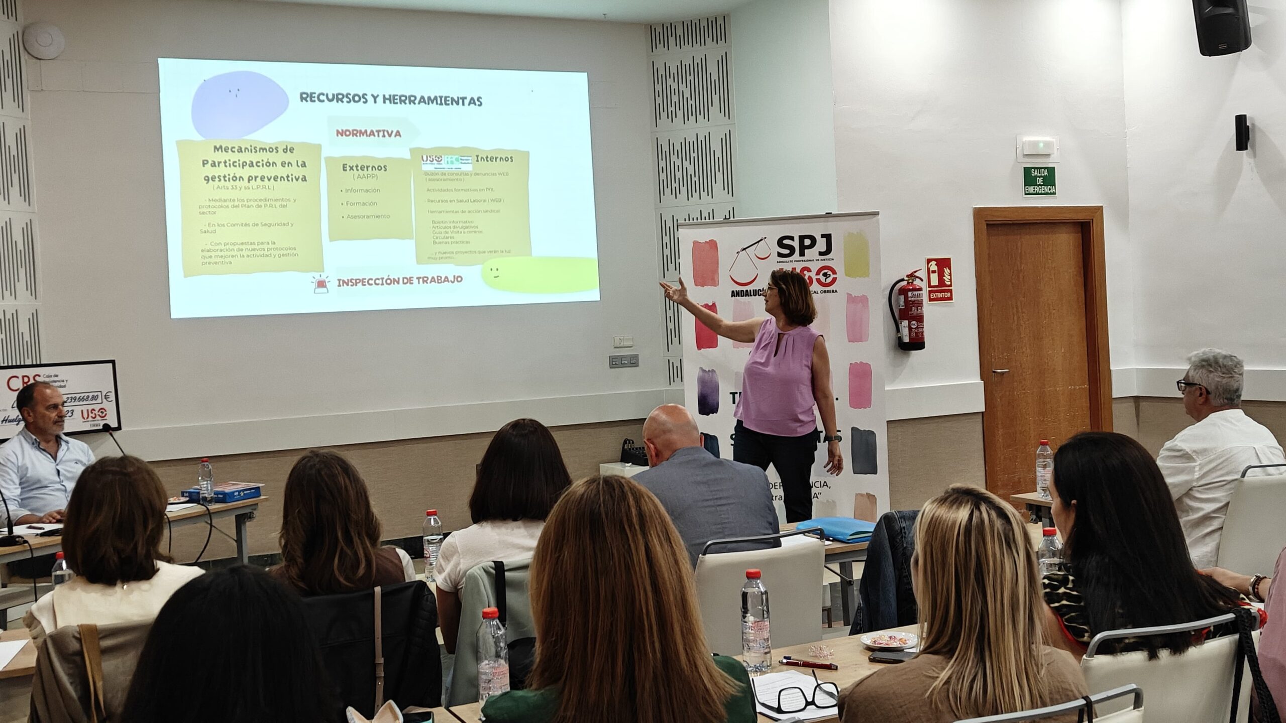 Ana Avilés formación FAC-USO