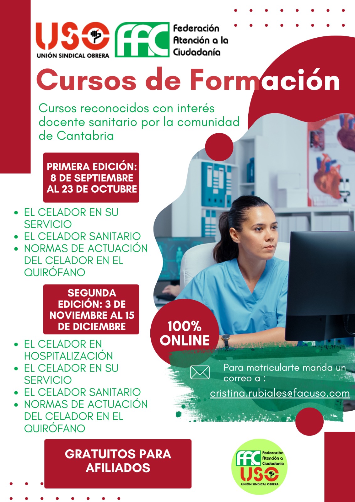 cursos de sanidad cantabria