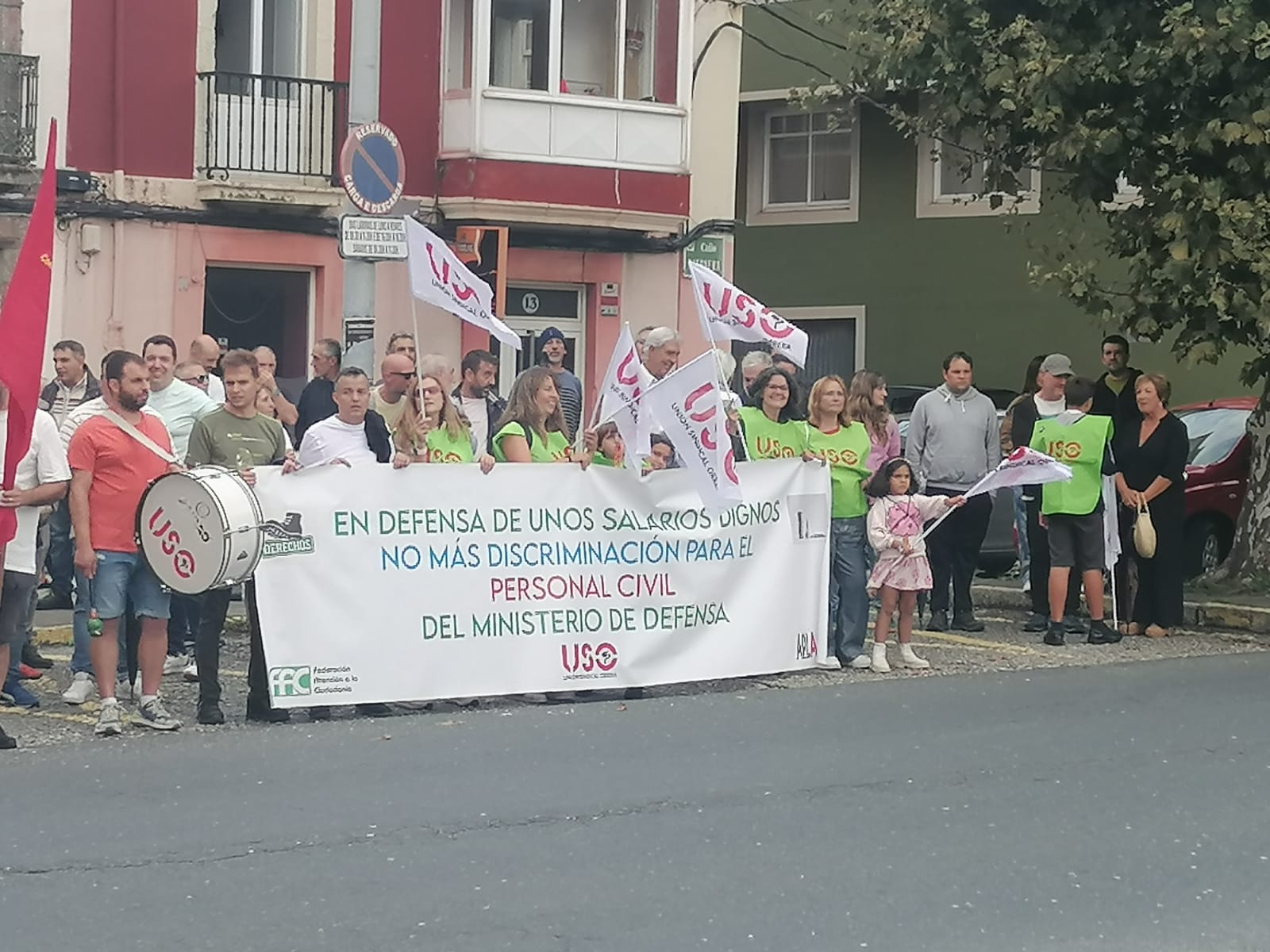 FAC-USO exige fin a la discriminación salarial del personal civil de Defensa y convoca nuevas movilizaciones