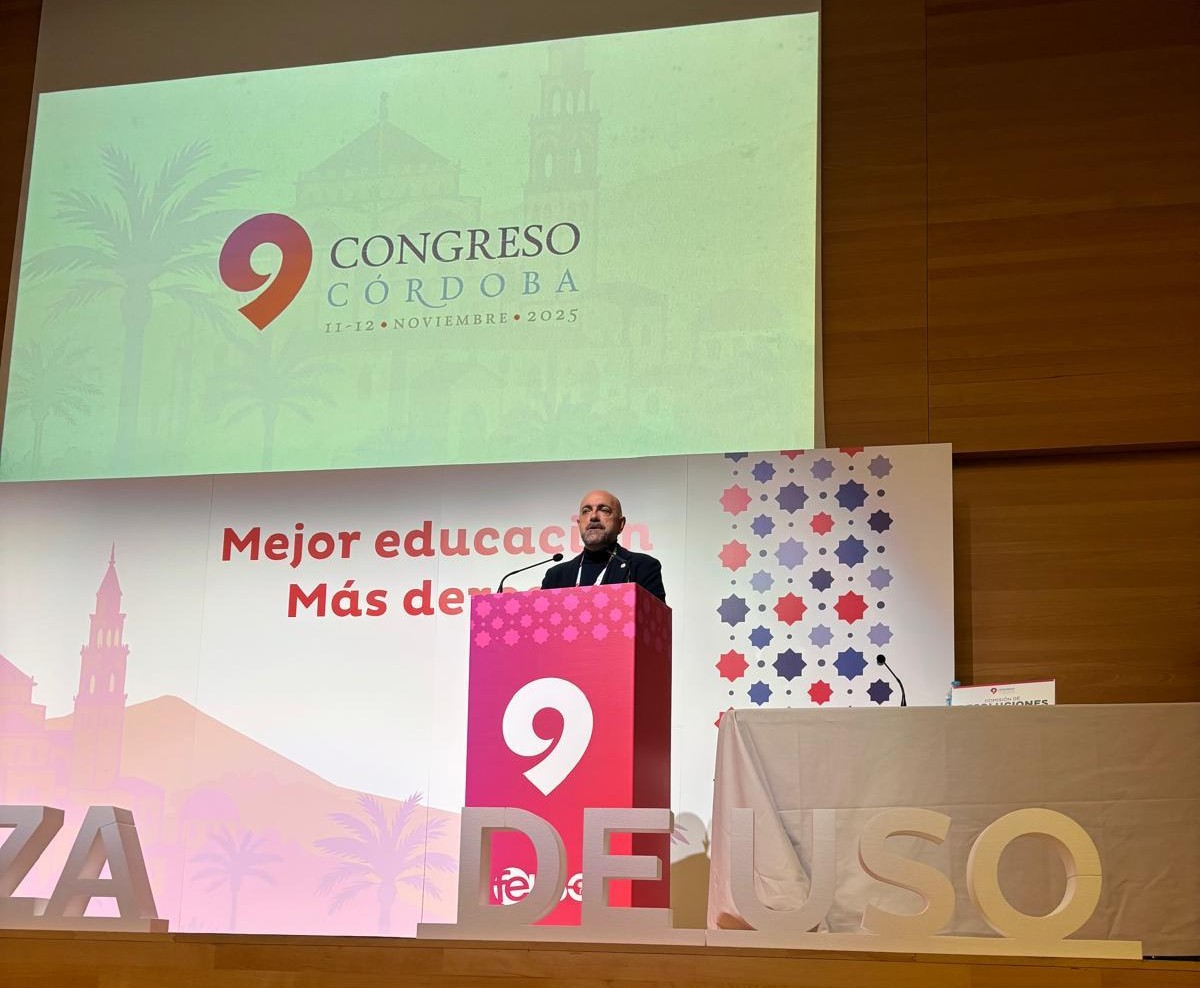 Javier Toro asiste al Congreso de la Federación de Enseñanza de la USO