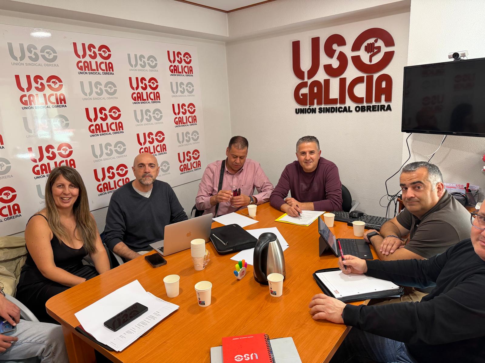 FAC-USO celebra una reunión de coordinación en Galicia