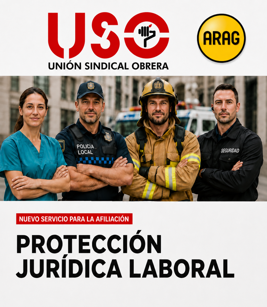 Nueva póliza de Protección Jurídica Laboral de USO y ARAG para la afiliación