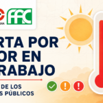 Alerta por calor extremo: ¿te pueden obligar a trabajar en las mismas condiciones?
