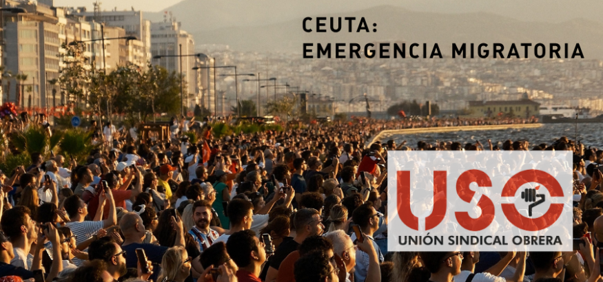 FAC-USO reclama un refuerzo extraordinario de los servicios públicos en Ceuta y Melilla ante la emergencia migratoria