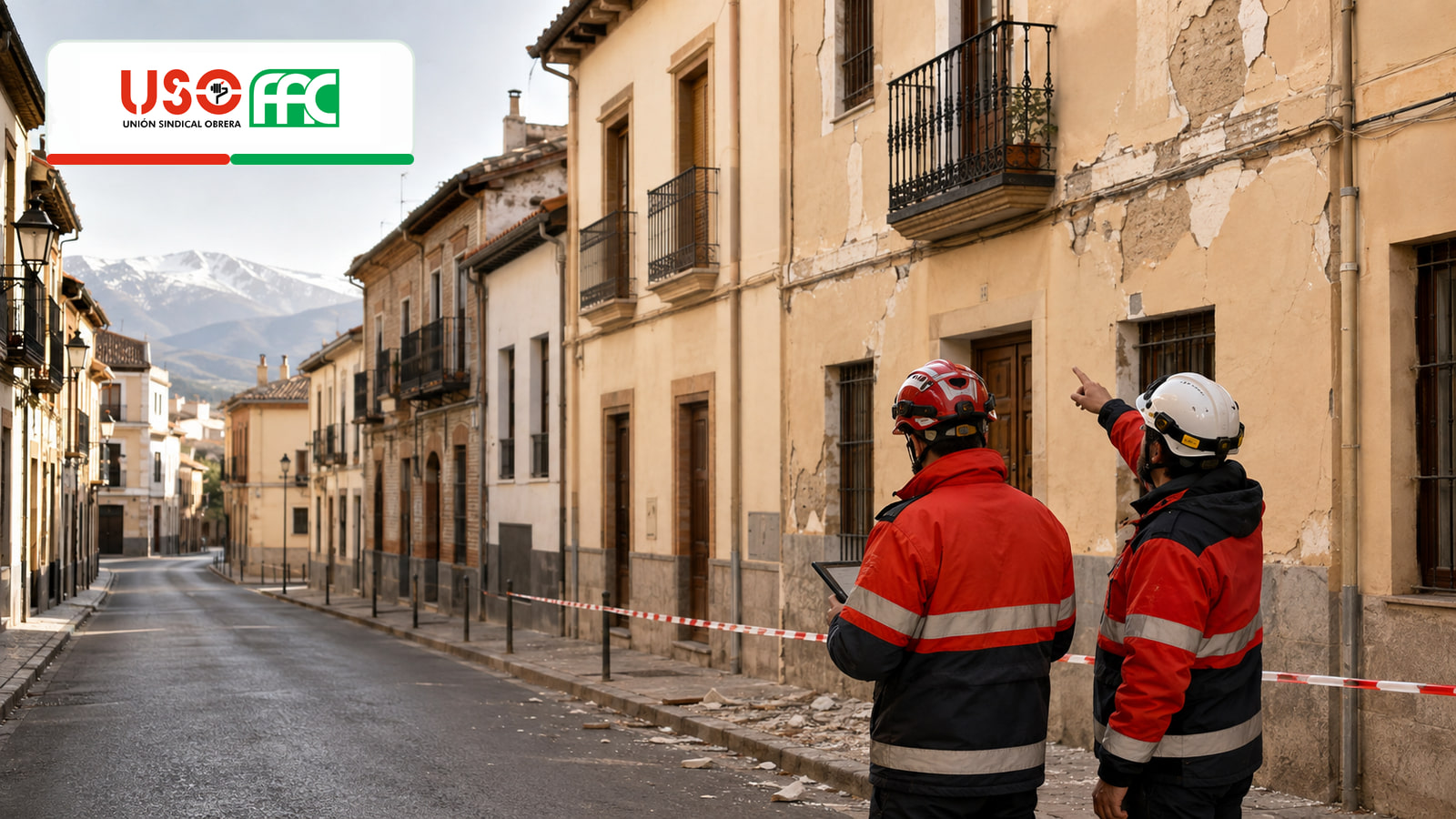 Granada vuelve a temblar: FAC-USO reclama prevención y refuerzo de los servicios de emergencia